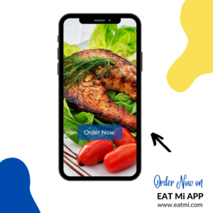 Blue &  Yellow IG Food Template