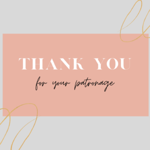 Editable Thank You Cards